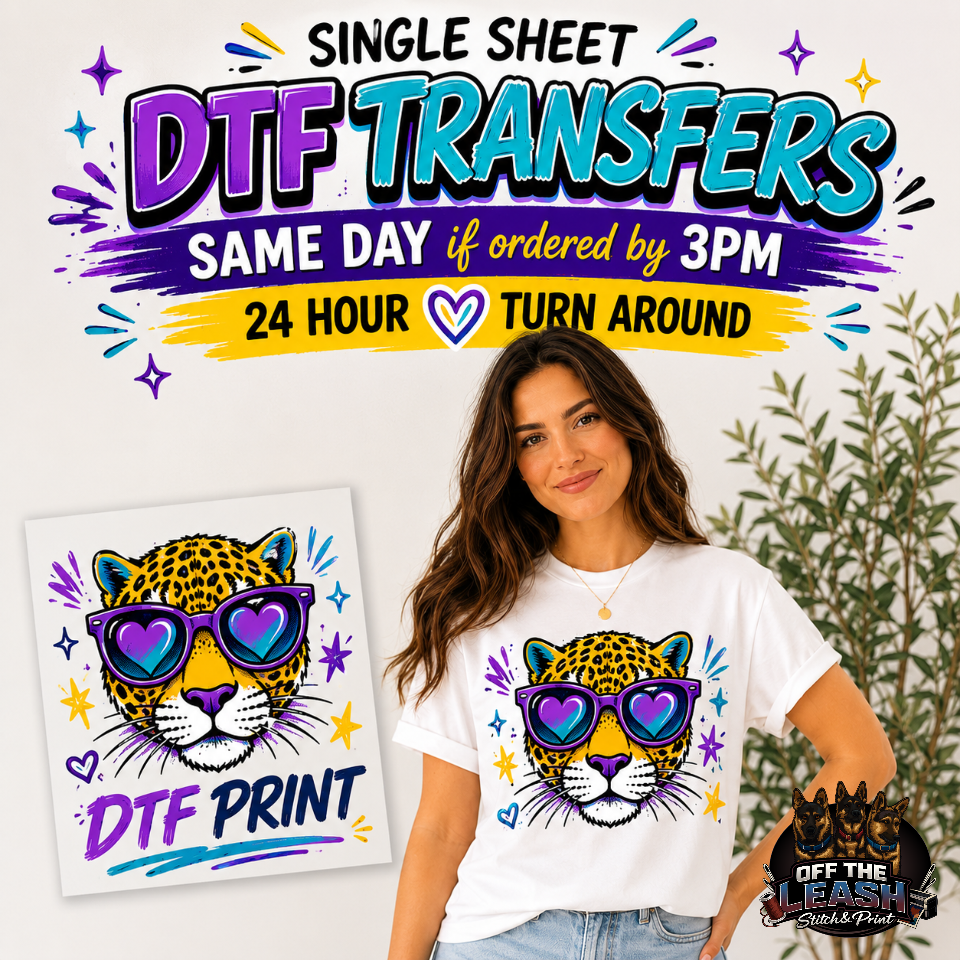 Single DTF Prints