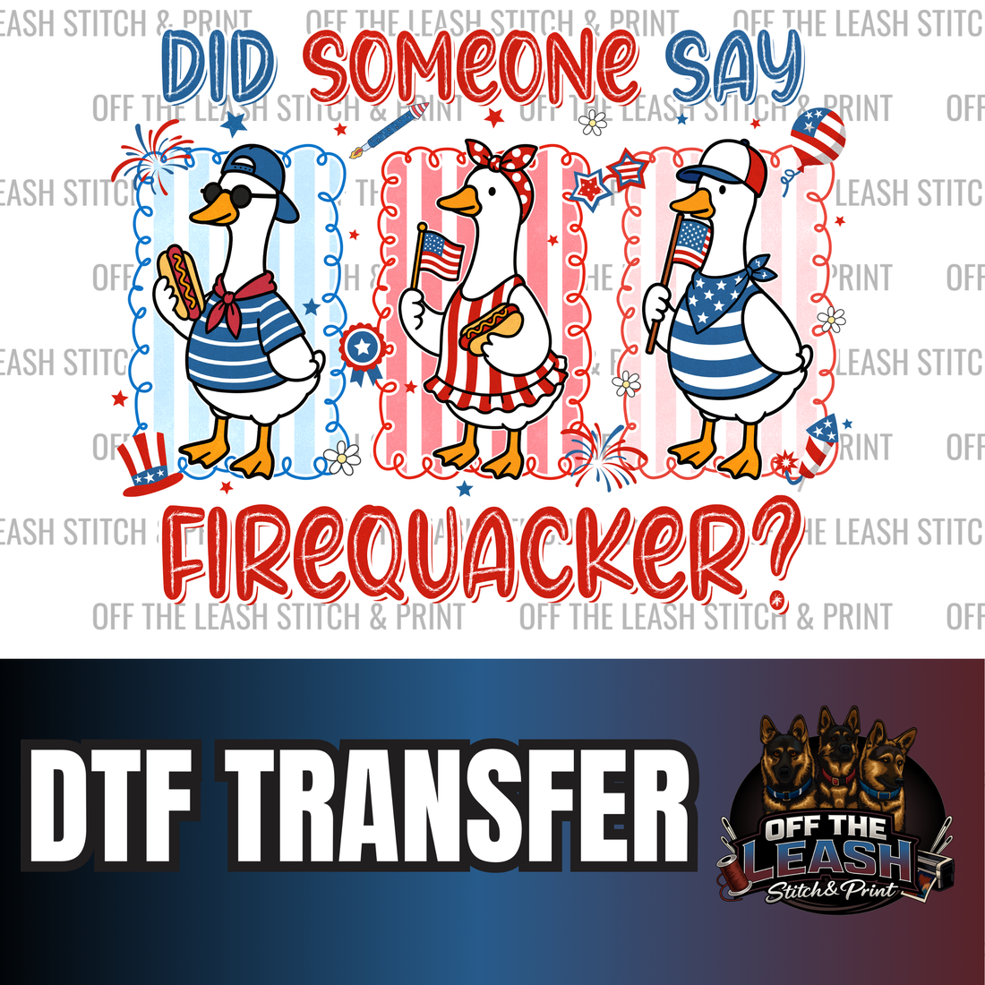 Did Someone Say Fire Quacker
