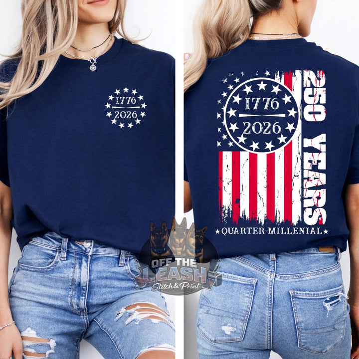 Short Sleeve 250 Years T-shirt