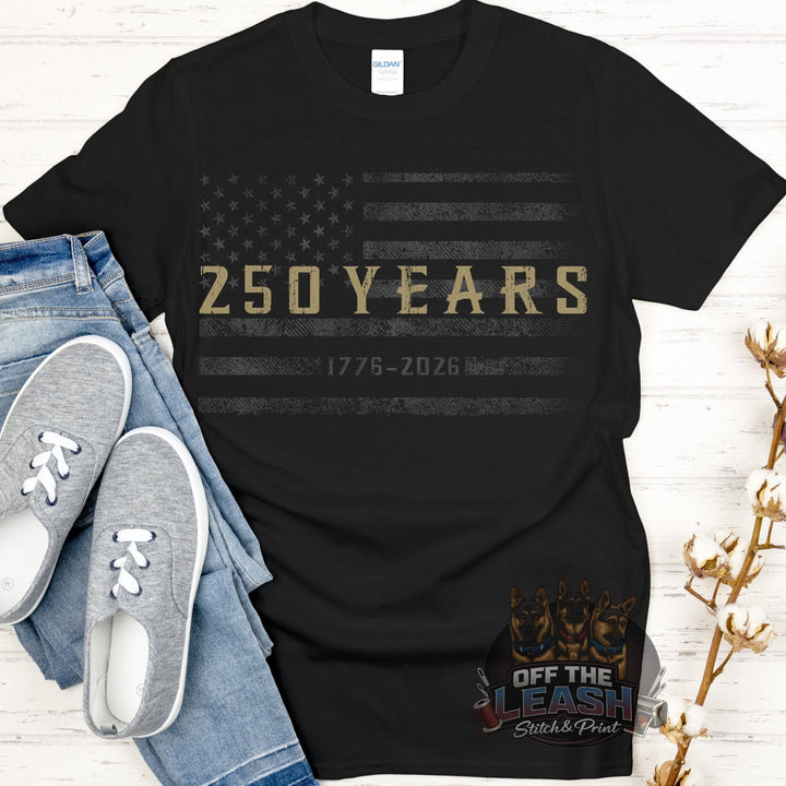 250 Anniversary T Shirt